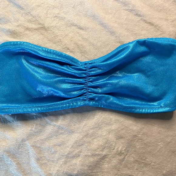 PINK Victoria's Secret Other - Sparkle/Shimmer Blue Bandeau